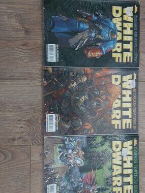 White Dwarf Magazine Lot Of 3 Games Workshop Francais French Video Games 2004